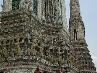 Tuesday 2009-04-07&nbsp;&nbsp;&nbsp; Wat Arun Temple   The temple's name name comes from Aruna, the Indian god of the dawn, hence the "Temple of Dawn".