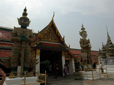 Tuesday 2009-04-07&nbsp;&nbsp;&nbsp;  The Upper Terrace of  The Grand Palace, Bangkok