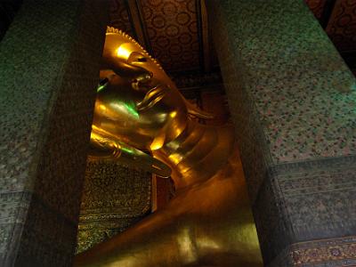 Tuesday 2009-04-07&nbsp;&nbsp;&nbsp;  The Reclining Buddha, Bangkok