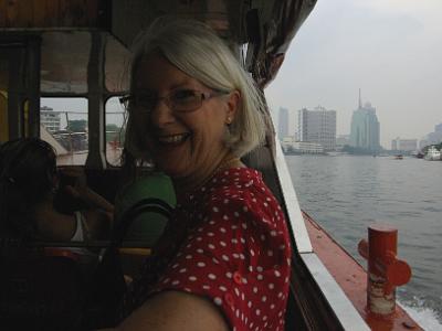 Tuesday 2009-04-07 &nbsp;&nbsp;&nbsp; Ferry ride on the Chao Phraya River, Bangkok