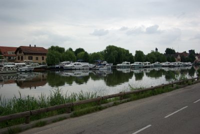 Sunday 13 June, 2010  Behind the Rohan Castle, boats need to wait for many hours for their turn to go through the locks.