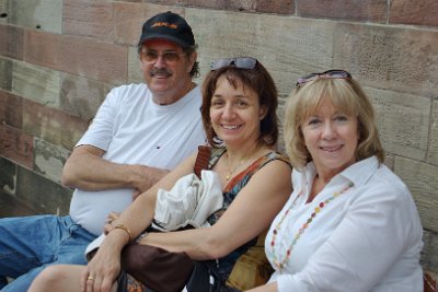 Monday 14 June, 2010  We met Marcelle in front of the cathedral as planned. She's a very charming woman who we both instantly liked. : 2010-06-14 Strasbourg