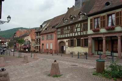 Tuesday 15  June, 2010  Albert Schweitzer's birthplace and museum opposite. : 2010-06-15 voges