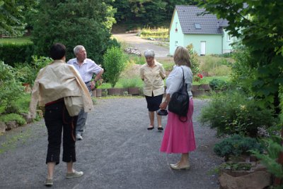 Tuesday 6 July, 2010 &nbsp;  We meet Michele's parents, Rene and Paulette, at the restaurant. : 2010-07-06 Romanswiller