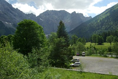 Friday 25  June, 2010  Eng (or Eng ALm) is at the end of a narrow valley in the Austrian Alps. Eng means narrow, tight, cramped in German. : 2010-06-25 Mittenvald