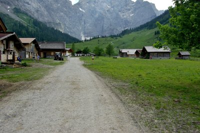 Friday 25  June, 2010  Ancient documents show that people settled in this valley about 1000 years ago.  The first written record dates from 1523 and Eng has been settled continuously since then. : 2010-06-25 Mittenvald