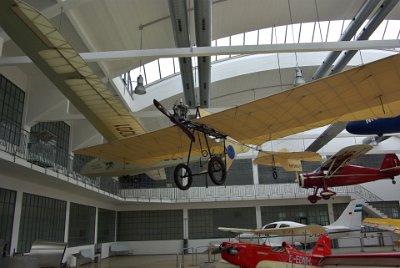 Wednesday 30  June, 2010  We are in the historic hangar, so named because of the hangar itself which was constructed between 1912 and 1919 by the Royal Bavarian Flying Corps. : 2010-06-30 air museum