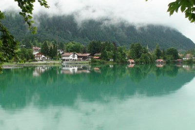 Sunday 20 June, 2010  Walchensee fills a tectonic valley and the extreme depth of the lake of 192.3 metres is the result of this tectonic formation. : 2010-06-20 JGR mittenwald