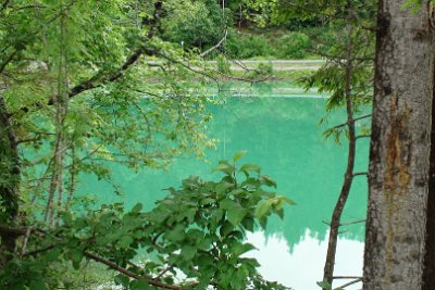 Sunday 20 June, 2010  The water really is this colour. : 2010-06-20 JGR mittenwald