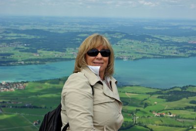 Wdnesday 23  June, 2010  We reach the top and enjoy the views. : 2006-06-23 Bavarian Alps