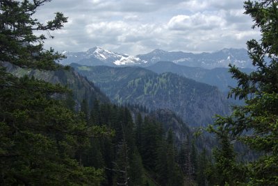 Wednesday 23  June, 2010  I never get to see the castle but these views make up for it. : 2006-06-23 Bavarian Alps