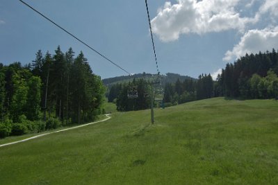 Wednesday 23  June, 2010  This ride is much more fun than a cable car. It is more like being on a motorcycle than being inside a car. : 2006-06-23 Bavarian Alps