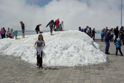 Monday 28  June, 2010  Not much snow left here now. : 2010-06-28 sugspitze