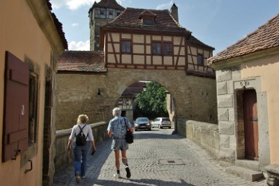 Tuesday 13 July, 2010 &nbsp;  This is another entrance to the town. : 2010-07-13 Rothenberg