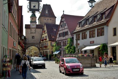 Tuesday 13 July, 2010 &nbsp;  Rothenburg had special significance for Nazi ideologists because it epitomised the German 'Home Town' and represented all that was quintessentially German. At least they got that bit right. : 2010-07-13 Rothenberg