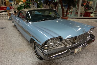 Wednesday 14 July, 2010 1959 Plymouth Fury   This was the same body carried over from 1957 with minor body changes but with larger fins than ever before. Technologically it still had an outdated ladder frame chassis and it was not until 1960 that the Plymouth got unibody construction. : 2010-07-13 Claus