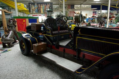 Wednesday 14 July, 2010  1917 American La France  This huge car had 23-inch wooden spoked wheels and a 14,000 cc six cylinder engine. Feuer means   fire  in German and the Fire Salamander is a popular attraction at vintage racing events. : 2010-07-13 Claus