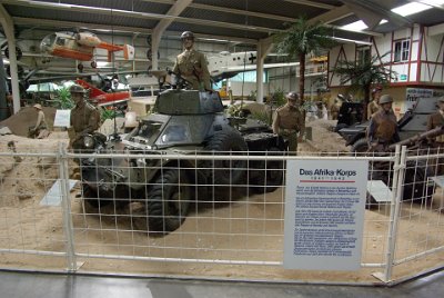 Wednesday 14 July, 2010 Military Exhibition  An armoured car used in the desert campaigns in North Africa during WWII. : 2010-07-13 Claus