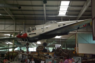 Wednesday 14 July, 2010  Heinkel He-111 Medium bomber  In the early 1930's Lufthansa was looking for a new type of airplane for a crew of two and about 10 passengers. This prompted Heinkel to start developing the He-111 in 1934. Since the Lufthansa order was insufficient to cover the development costs, the plans provided for its alternative use as a bomber. : 2010-07-13 Claus