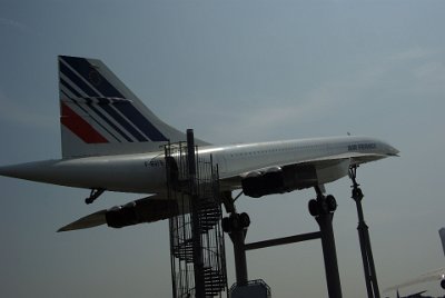 Wednesday 14 July, 2010  Aérospatiale-BAC Concorde  Air France donated this Concorde to the museum in 2003. After being decommissioned, Concorde F-BVFB was flown to Baden-Baden in Germany and then dismantled and shipped by road and river barge. : 2010-07-13 Claus