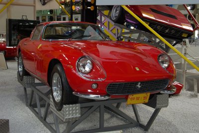 Wednesday 14 July, 2010  1964-66 Ferrari 275 GTB  The model 275 was the successor of the legendary Ferrari 250. It came in two versions, as coupé (GTB) and as convertible (GTS).  Like all Ferraris it was an exclusive car with only 455 units of all types built. It was powered by a 3.3 litre V12-engine with 250 hp. : 2010-07-13 Claus