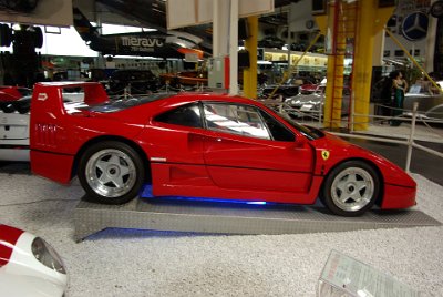 Wednesday 14 July, 2010  1987-1992 Ferrari F40  The interior equipment is extremely spartan and  consists mainly of materials like kevlar and carbon which are normally used for racing cars. Out of place for the rest of the design - but absolutely necessary - is air conditioning. : 2010-07-13 Claus