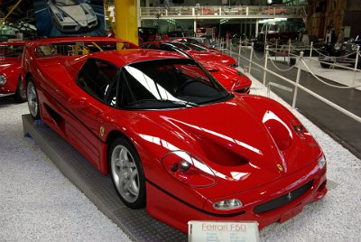 Wednesday 14 July, 2010  1995-98 Ferrari F50  The Ferrari F50 was introduced in 1995 to celebrate the company's 50th anniversary. The car's 4.7 Litre naturally aspirated 60-valve V12 engine was developed from the 3.5 L V12 used in the 1992 Ferrari F92A Formula One car. : 2010-07-13 Claus