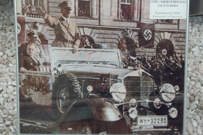 Wednesday 14 July, 2010  Mercedes Benz and the Third Reich - 1938 Mercedes Benz G4  Hitler in Austria. In the 1938     Anschluss    , Austria was occupied and annexed by Nazi Germany. : 2010-07-13 Claus