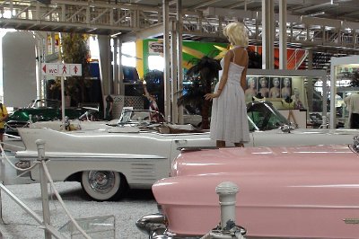 Wednesday 14 July, 2010  1958 Cadillac De Ville  Among the owners of a Cadillac De Ville was Marylin Monroe. Her car, a white convertible, was a gift from a rich admirer who courted her for years. President Kennedy perhaps? : 2010-07-14 JGR CLAUS