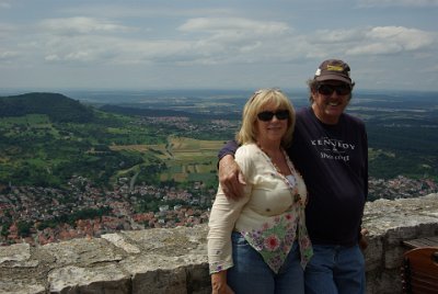 Thursday 15 July, 2010 &nbsp;  The view looking west towards the Black Forest. : 2010-07-16 Claus