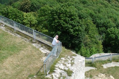 Thursday 15 July, 2010 &nbsp;  Maier had chosen the place for the conference with care. The wide view from the top of the mountain, particularly onto the border of the occupation zones which ran between the district of Reutlingen and the then district of Nürtingen, was meant to impress the delegates. No agreement was reached at the end of the conference but it marked the beginning of a process which lead to the formation of  Baden-Württemberg state. : 2010-07-16 JGR FRANKFURT RETURN