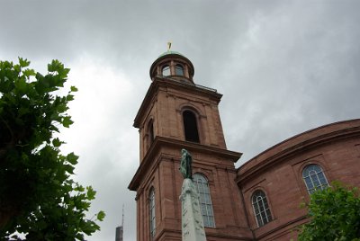 Saturday 12  June, 2010  St. Paul's Church is a national historic monument because it was the seat of the first democratically elected Parliament in 1848. The Frankfurt Parliament met in the church during the revolutionary years of 1848/49 to write a constitution for a united Germany, but . . . : 2010-06-13 Frankfurt