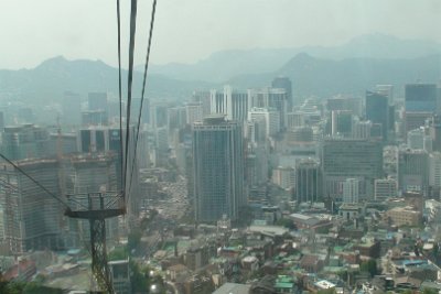 Thursday 10 June, 2010  Our hotel is near the Lotte Building. : JGR Korea