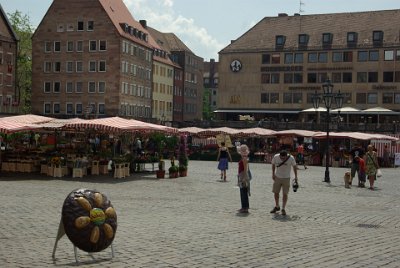 Monday 12 July, 2010 &nbsp;  Marktplatz : 2010-07-12 Nurnberg