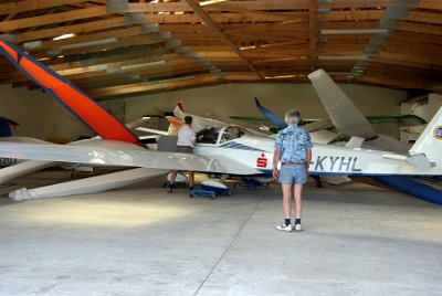 Tuesday 13 July, 2010 &nbsp;  The aeroplane that Wolfram is to fly is a Rotax Falke. Falke is German for Falcon. : 2010-07-13 Neurnberg