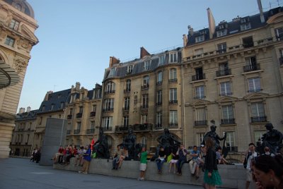 Thursday 8 July, 2010 &nbsp;  Very late in the day, we arrive at the Musee d'Orsay. : 2010-07-08 Paris1