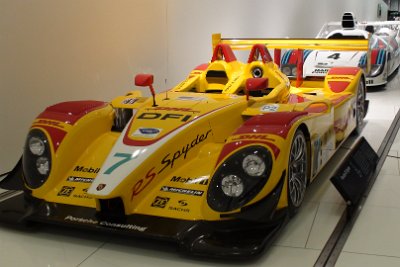 Thursday 17  June, 2010 2008 Porsche RS Spyder  Driven by Roger Penske, the RS Spyder won all four championships in the American Le Mans Series between 2005 to 2008 : 2010-06-17 JGR Stuttgart