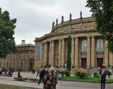 Friday 18,  June, 2010  Staatstheater Stuttgart  Schauspielhaus and the  Opernhaus : 2010-06-17 JGR Stuttgart