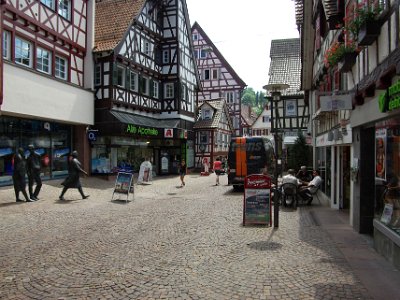 And where were we on this day 12 months ago? In a little town in the Black Forest called Calw, right here, having lunch. : 2010-07-05 Black Forest