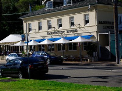 It is the day before our anniversary and we have checked into this 1920's pub right opposite the waterfront on the Pittwater side of Palm Beach. : anniversary no 36