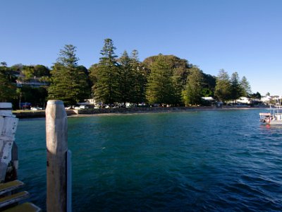 It is next morning,  our anniversary day,  and we have had breakfast at the pub. We think about doing a short ferry ride and go to the wharf to look at the timetables.  Too windy, too cold we decided. : anniversary no 36