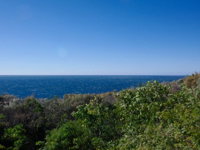 The Pacific Ocean looking towards New Zealand. The wind has made the sea very choppy. : anniversary no 36