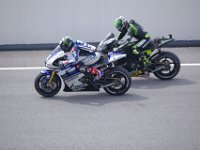 Friday 19 October 2012  It is customary at the end of a practice session to do a practice start. For safety reasons, practice starts are permitted only at a designated point on the track. : MotoGPMalaysiq