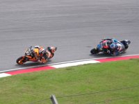 Friday 19 October 2012  Marquez and Axel Pons. Marquez is riding a Suter but he was so dominant this year he could have won on any of the better chassis. : MotoGPMalaysiq