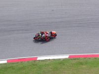 Friday 19 October 2012  We move up to the top level of the grandstand. This is Yuki Takahashi (72) Japan, FTR chassis. : MotoGPMalaysiq