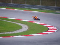 Saturday 20 October 2012  Eventual second place qualifier Dani Pedrosa. He finished 0.194 seconds behind Lorenzo with a top speed of 325 kmh and a lap time of 2'00.528. : MotoGPMalaysiq