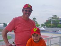 Saturday 20 October 2012  Me and my eight year old grandson. : MotoGPMalaysiq