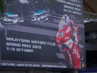 Saturday 20 October 2012  Next morning and it's qualifying day and a dumb day - I left the GP tickets back at the hotel in KL! What to do? I buy three one day passes for the turn 1 grandstand and that's where we spend the day. : MotoGPMalaysiq