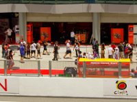 Sunday 21 October 2012   The crowd walks past Casey Stoner's garage without stopping . . . : MotoGPMalaysiq