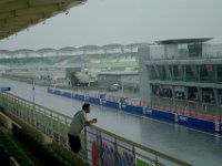 Friday 11 October 2013  We get a tropical downpour. It stops and dries completely a short time later. : Sepang